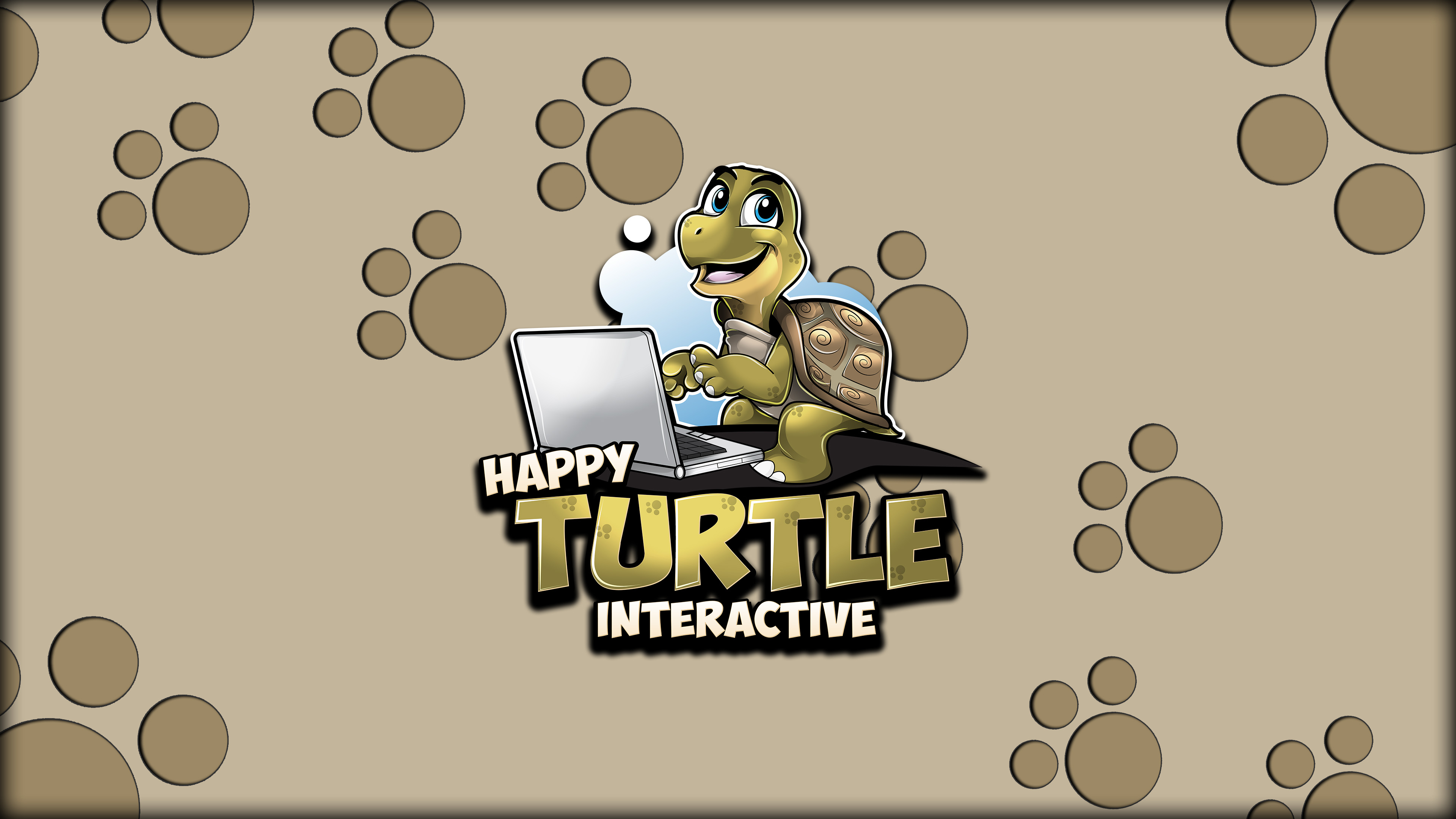 HappyTurtle Interactive Background mit Schatten 3840x2160